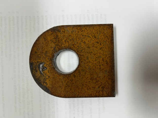 Custom CNC plasma cut lifting lug