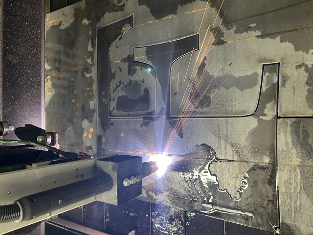 CNC plasma cutting by Blue Diamond Manufacturing